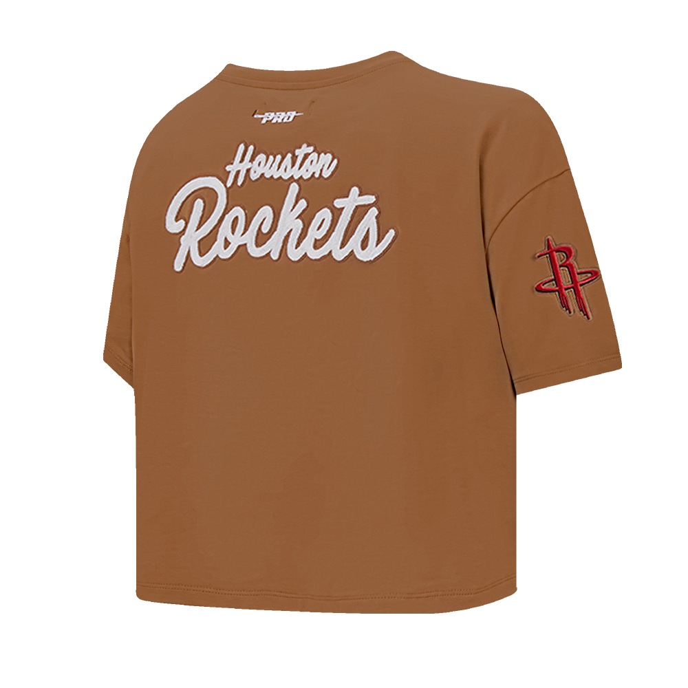 Women's Houston Rockets Pro Standard Boxy Crop T-Shirt