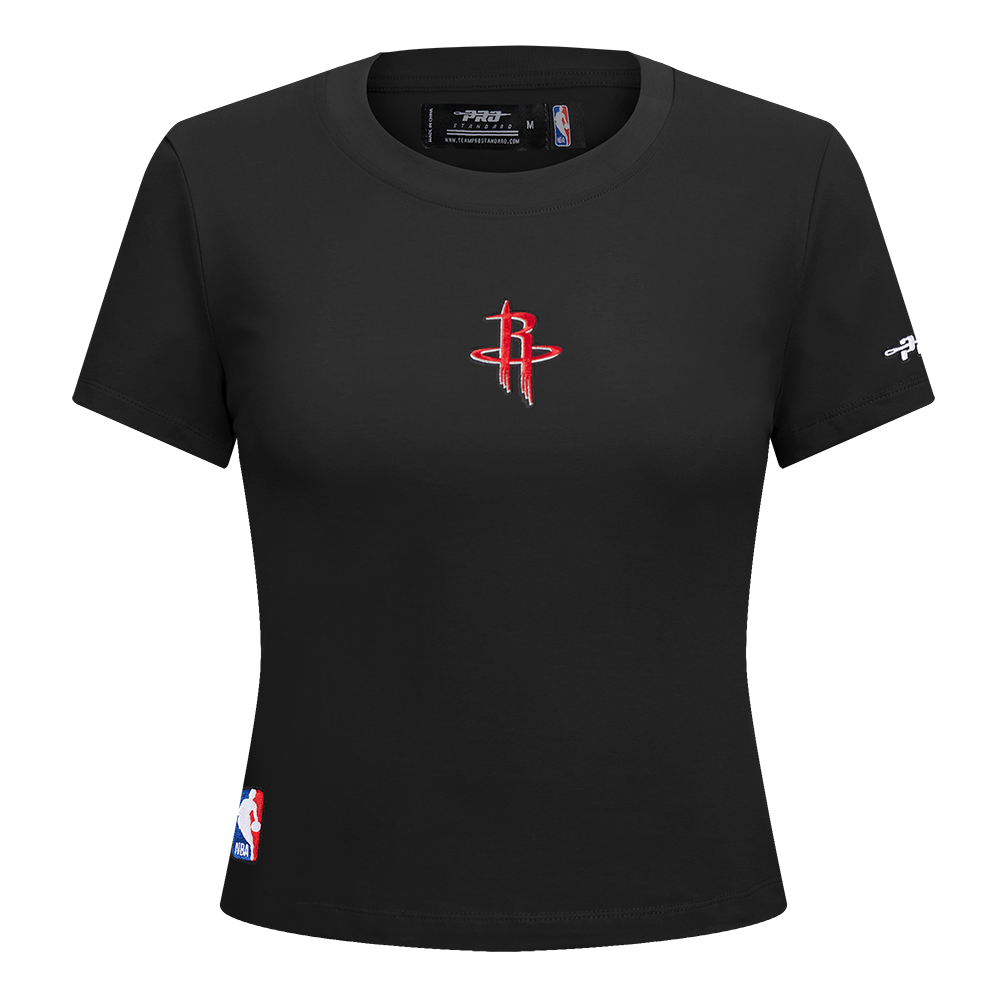 Women's Houston Rockets Pro Standard Classic Icon T-Shirt (Black)