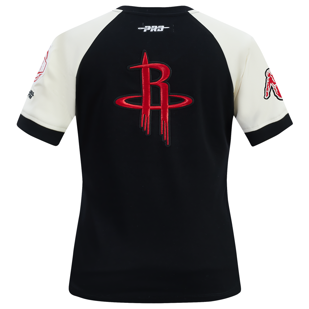 Women's Houston Rockets Pro Standard First Team Raglan T-Shirt