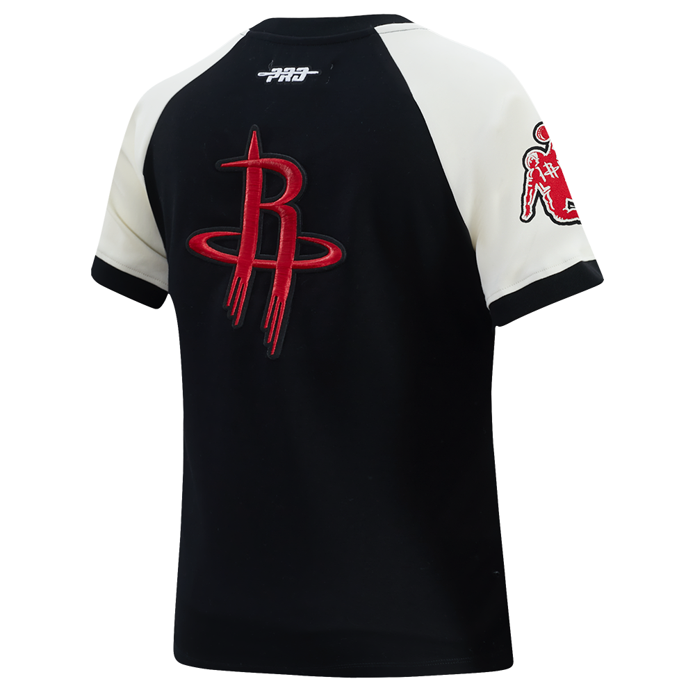 Women's Houston Rockets Pro Standard First Team Raglan T-Shirt