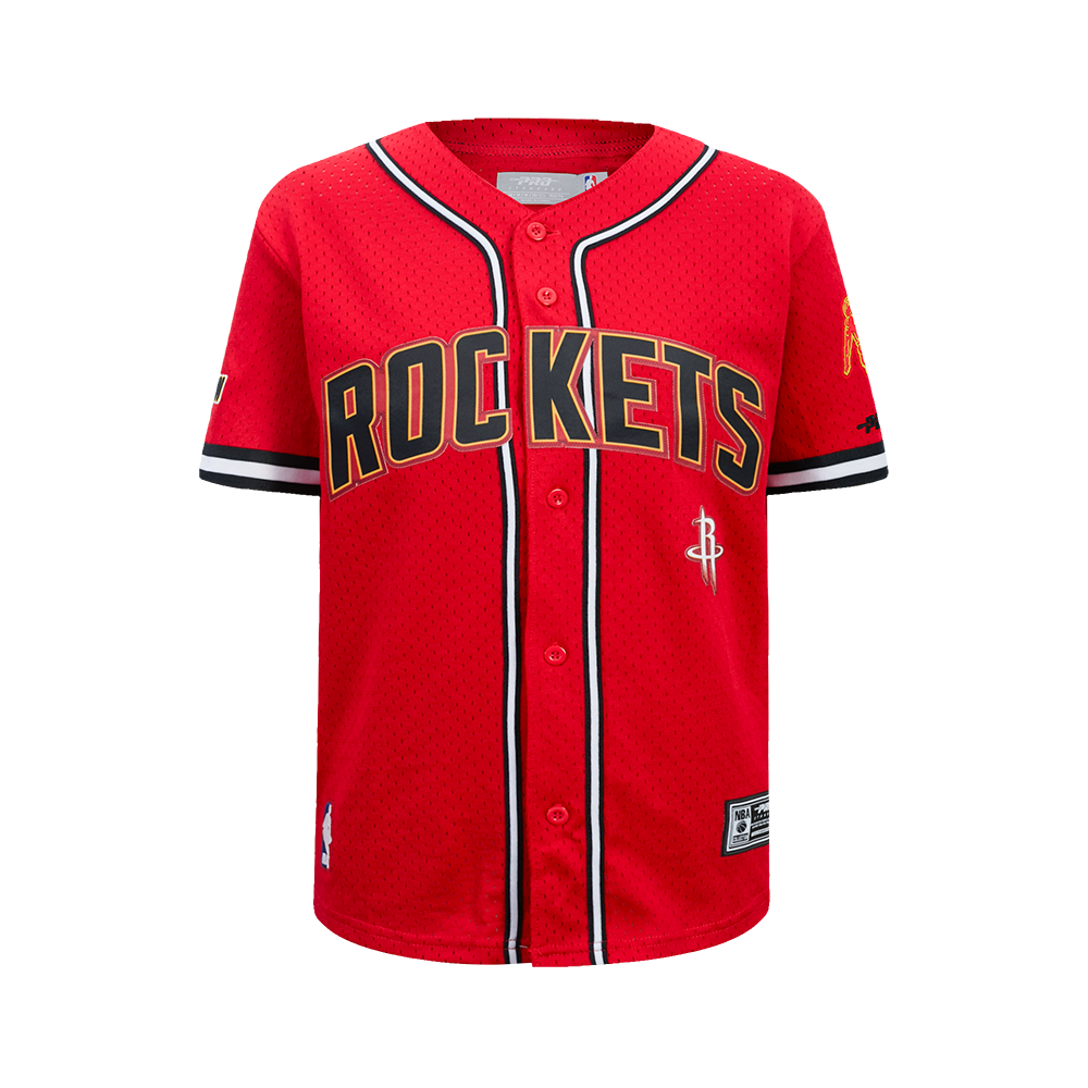 Youth Houston Rockets Pro Standard Wordmark Baseball Jersey