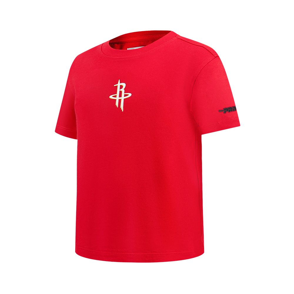 Youth Girl's Houston Rockets Pro Standard Classic Icon Boxy T-Shirt
