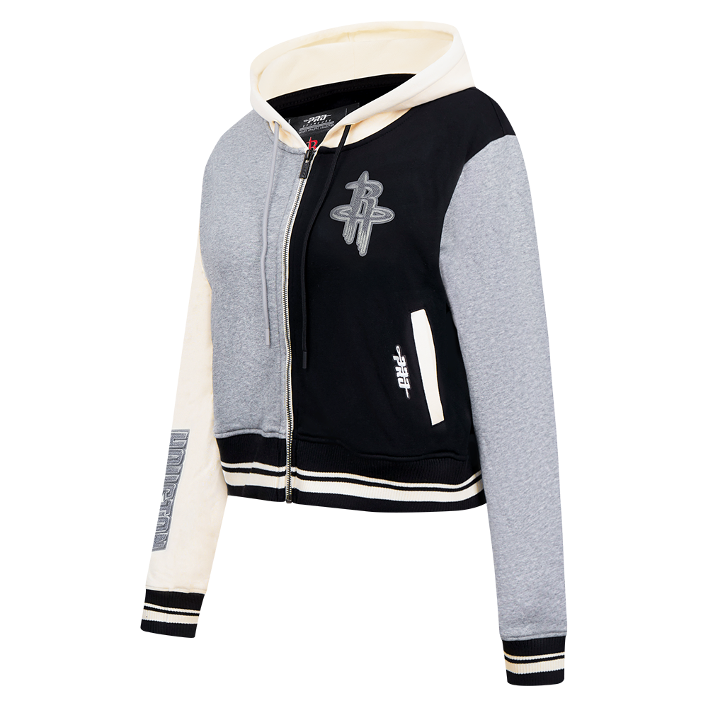 Women's Houston Rockets French Terry Zip Up Hoodie