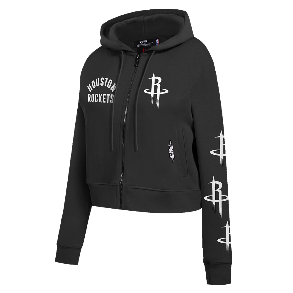Women's Houston Rockets Pro Standard All Pro Full Zip Hoodie-2
