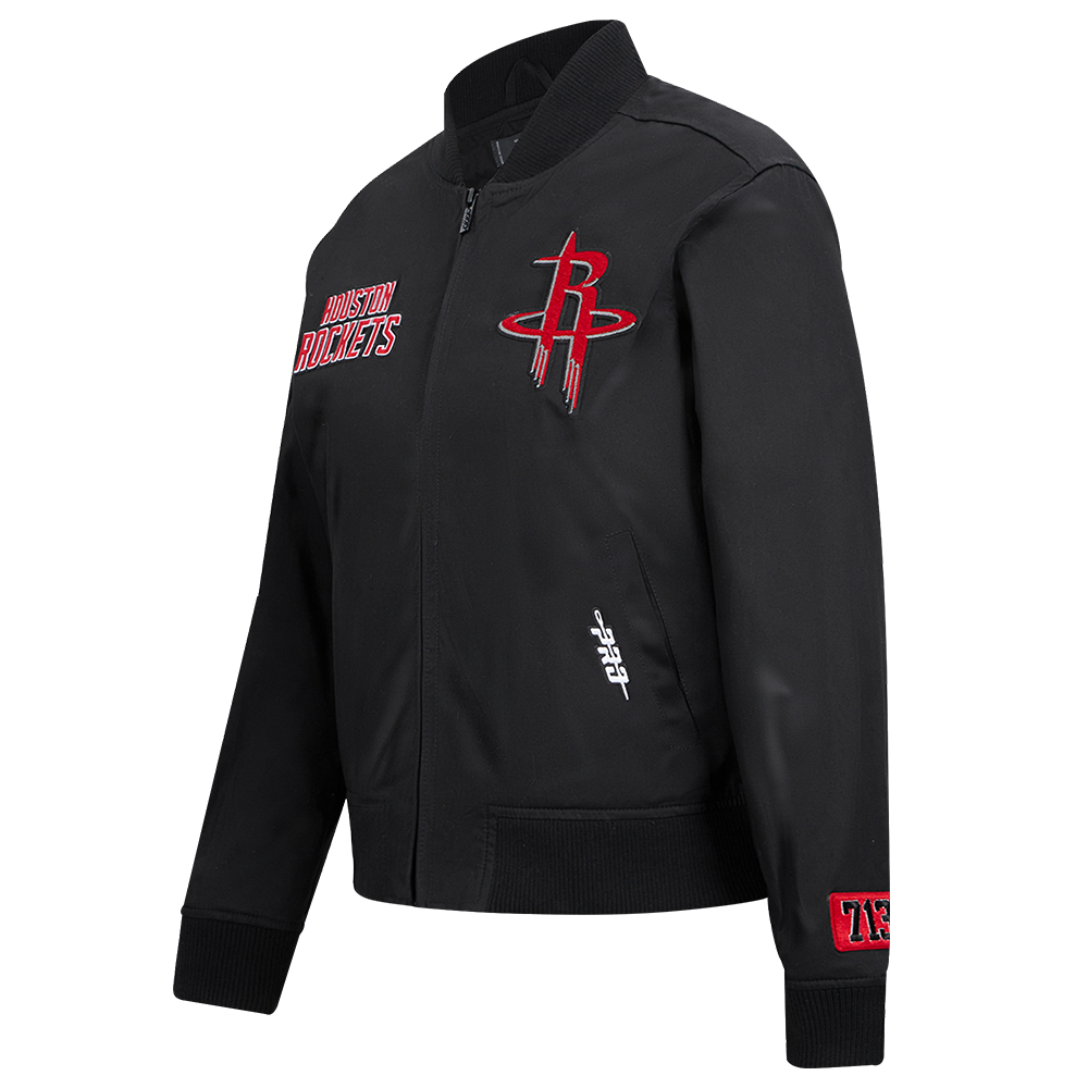 Women's Houston Rockets Pro Standard 713 Edition Rib Twill Jacket