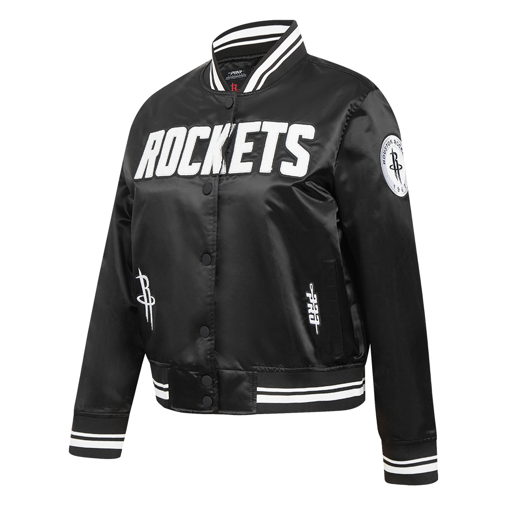 Women's Houston Rockets Pro Standard Pearls Satin Jacket