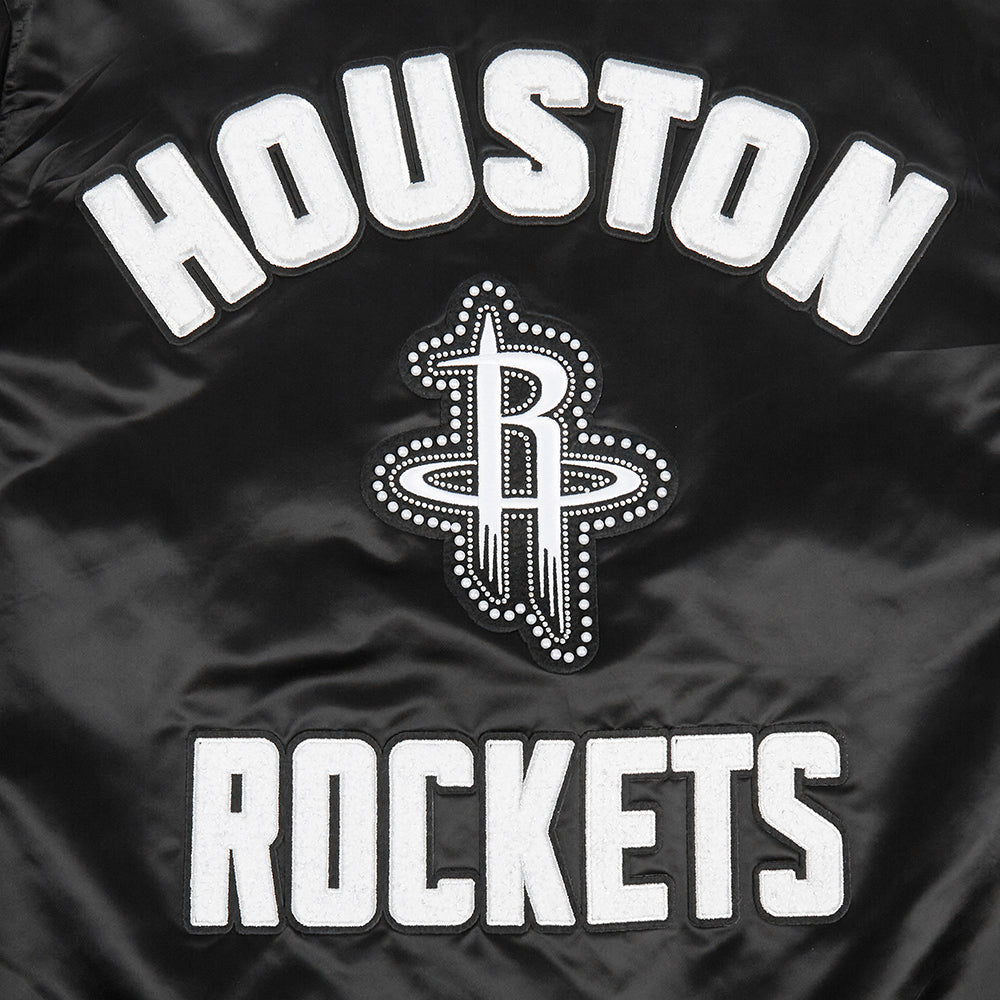 Women's Houston Rockets Pro Standard Pearls Satin Jacket