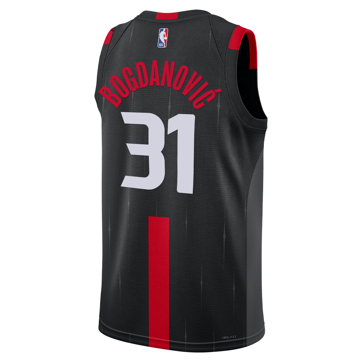 Men’s Houston Rockets Bogdan Bogdanović Jordan Brand Statement Edition Swingman Jersey-2