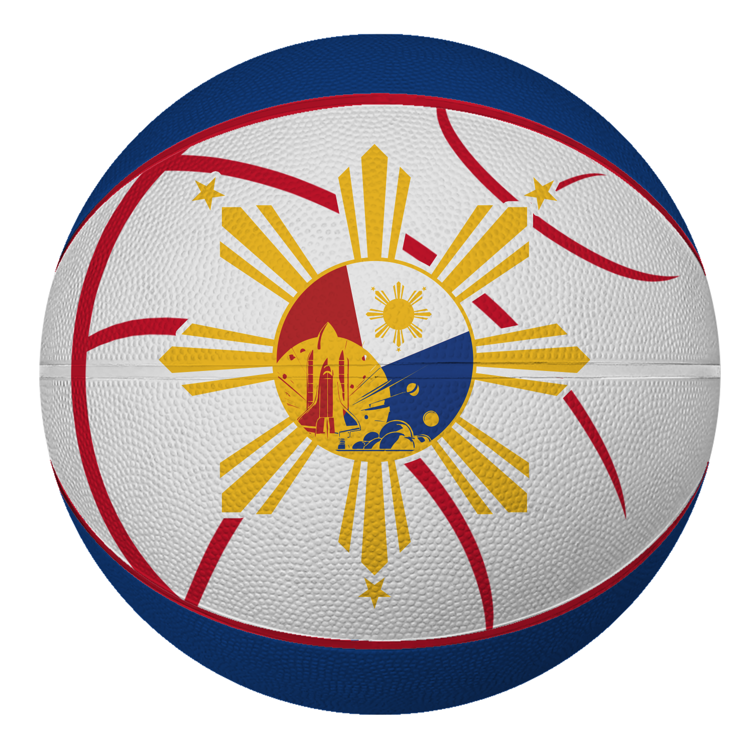 Houston Rockets Baden Filipino Heritage B7 Basketball