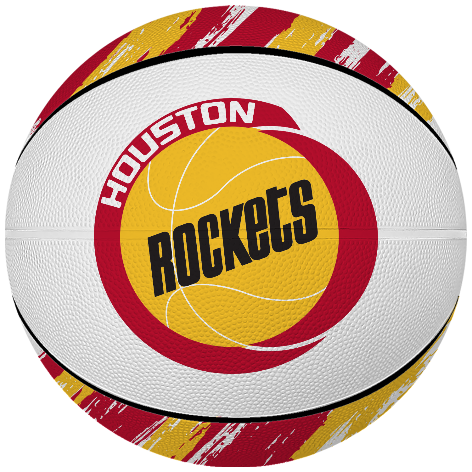 Houston Rockets Baden HWC Brush Strokes B7 Basketball