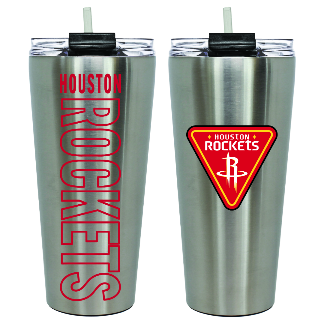 Houston Rockets Great American Products Big Slim 32oz Tumbler