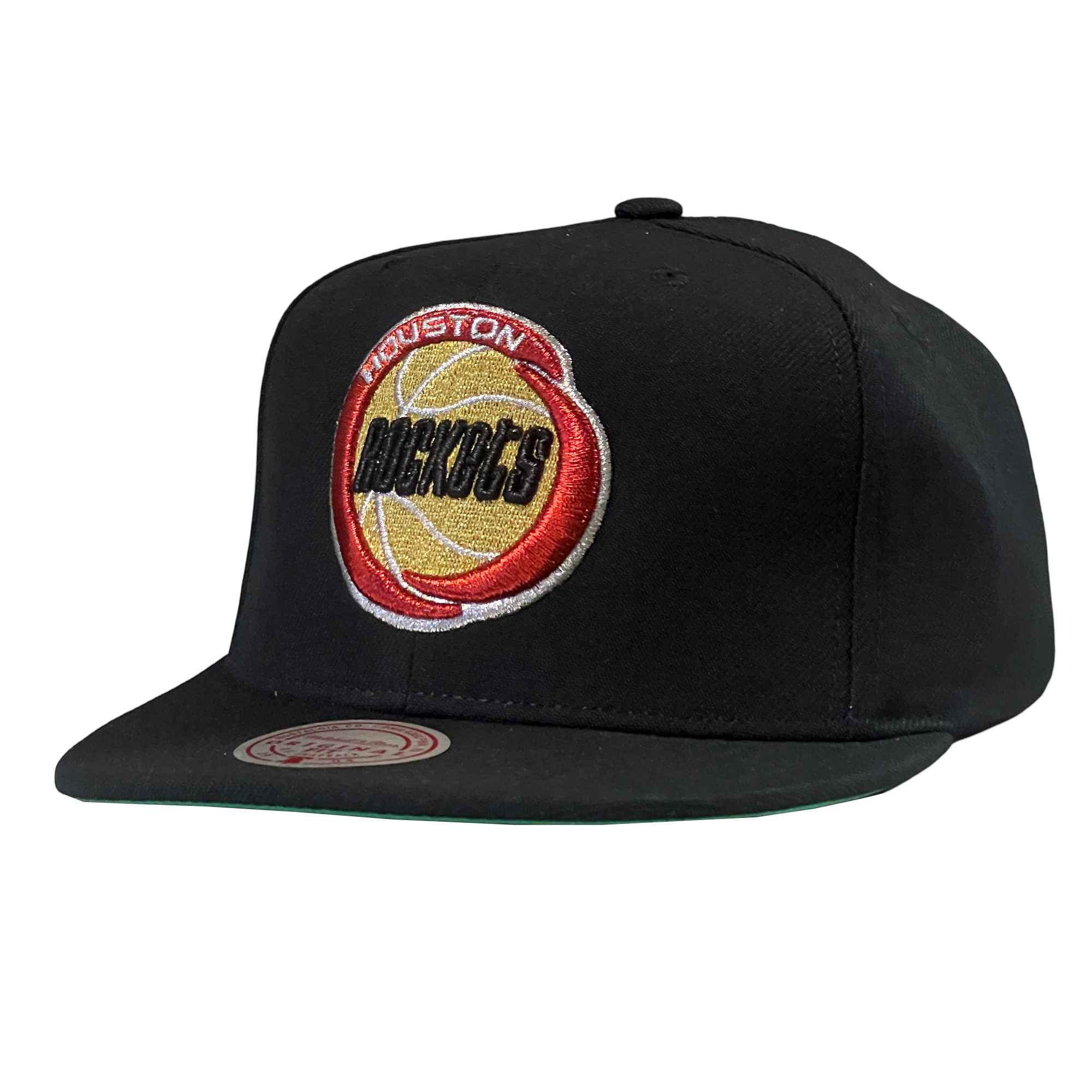 Men's Houston Rockets Mitchell & Ness HWC Shine On Adjustable Cap