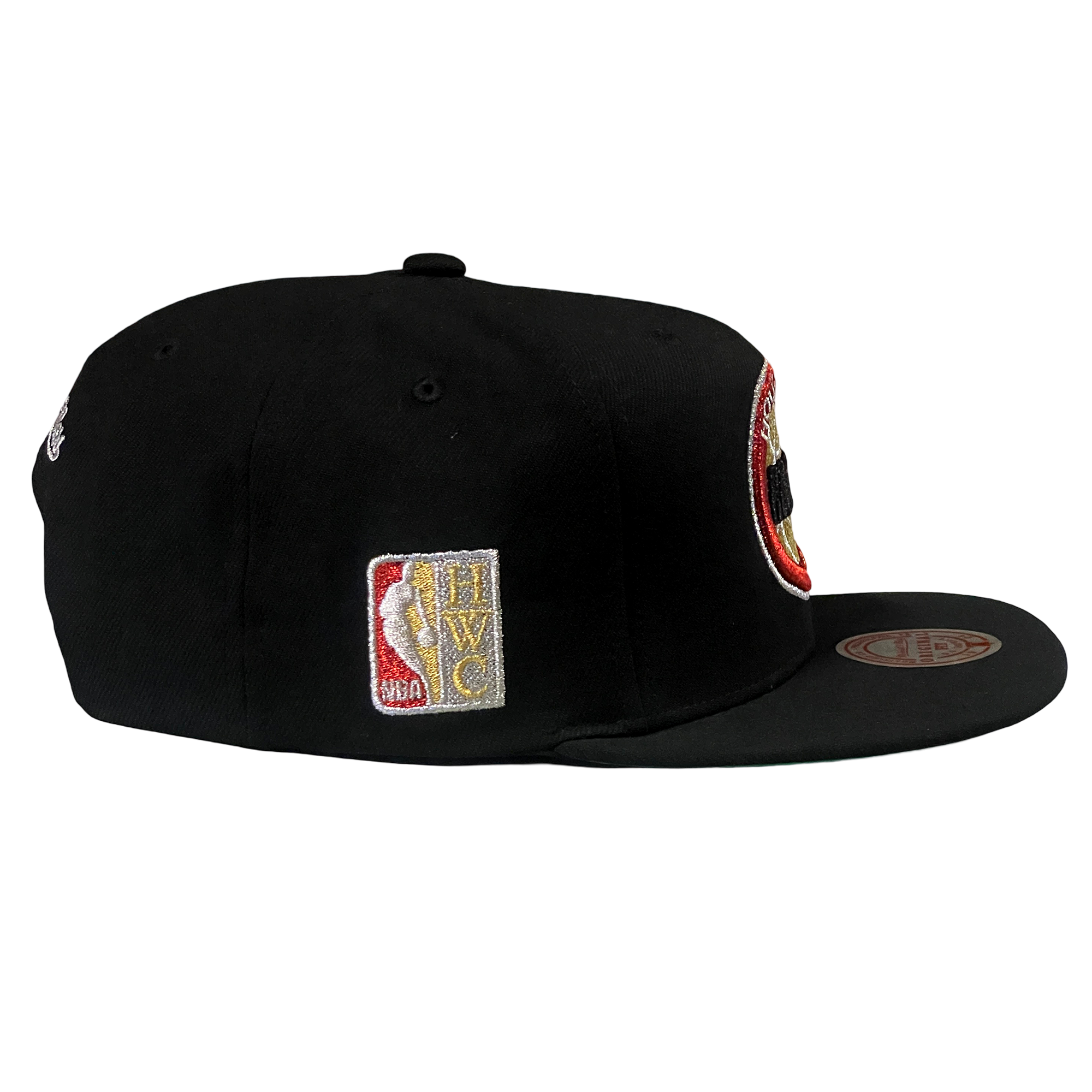 Men's Houston Rockets Mitchell & Ness HWC Shine On Adjustable Cap