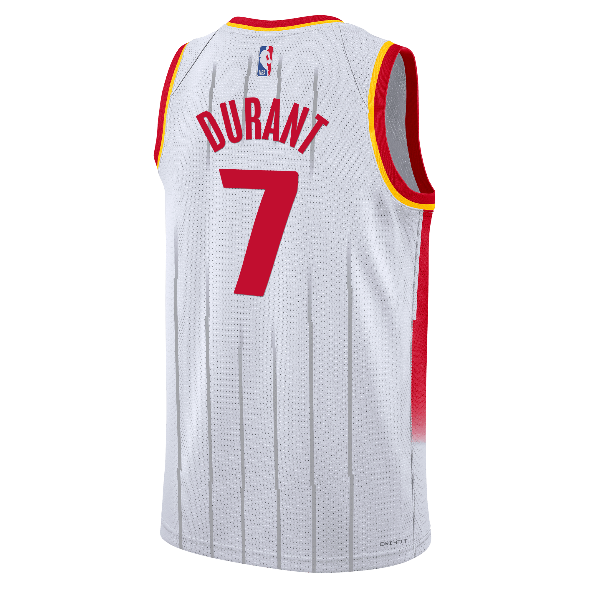 Men's Houston Rockets Kevin Durant Nike Association Swingman Jersey-2