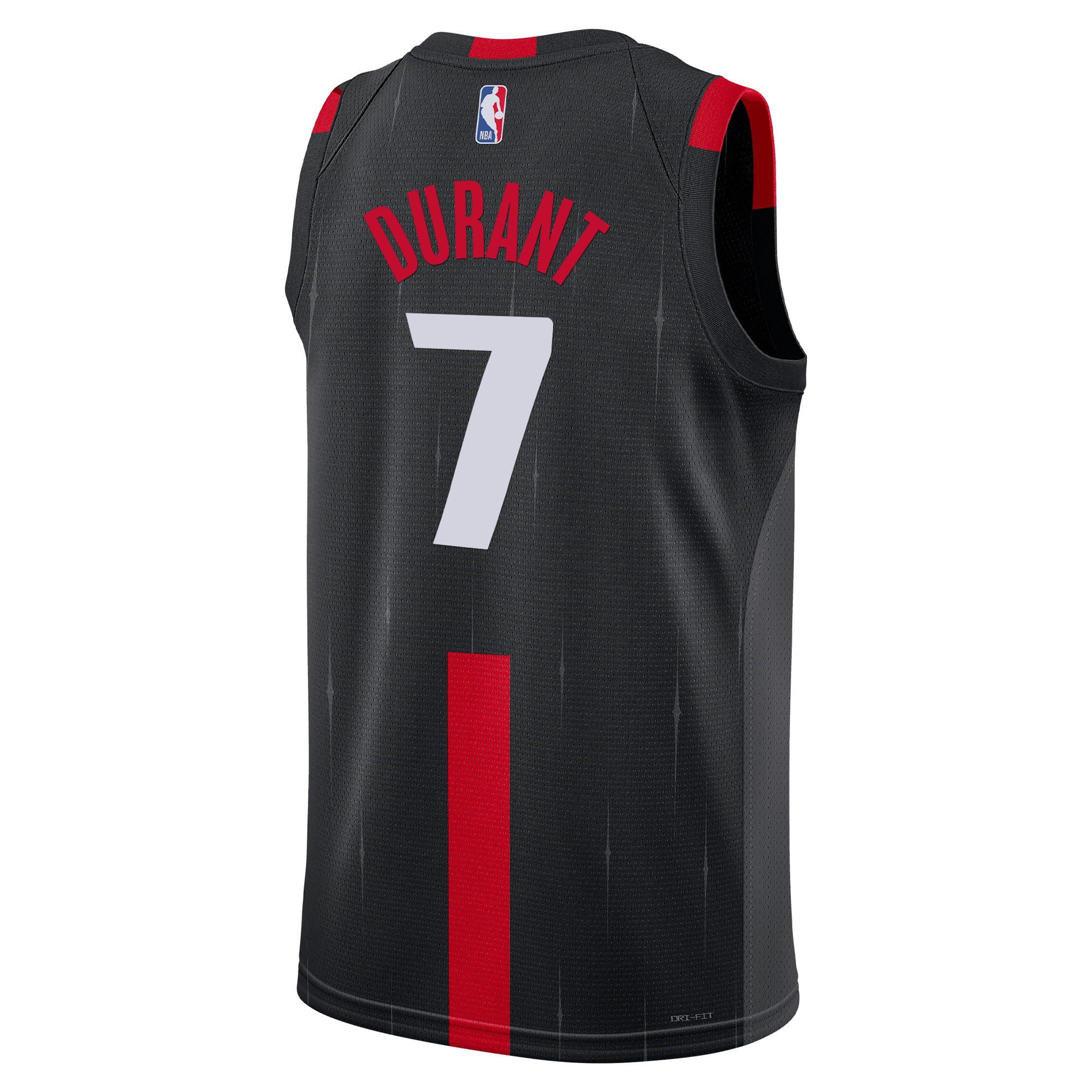 Youth Houston Rockets Kevin Durant Jordan Brand Statement Swingman Jersey-2