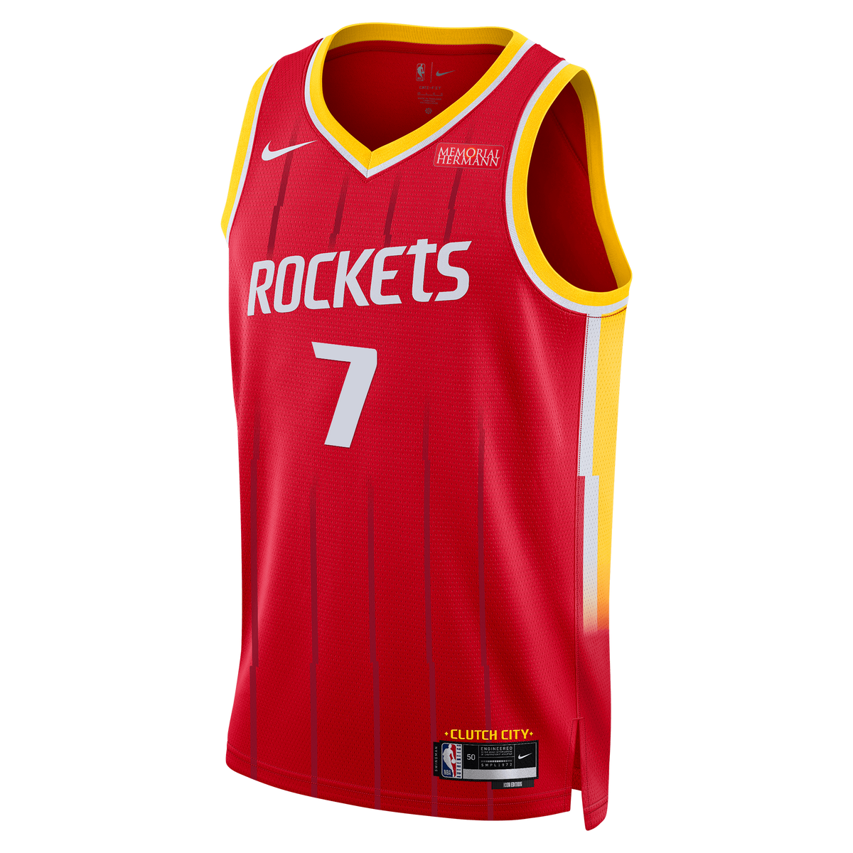 Nike NBA Houston Rockets リバーシブル タンクトップ L Men's Houston Rockets Kevin Durant Nike Icon Swingman Jersey