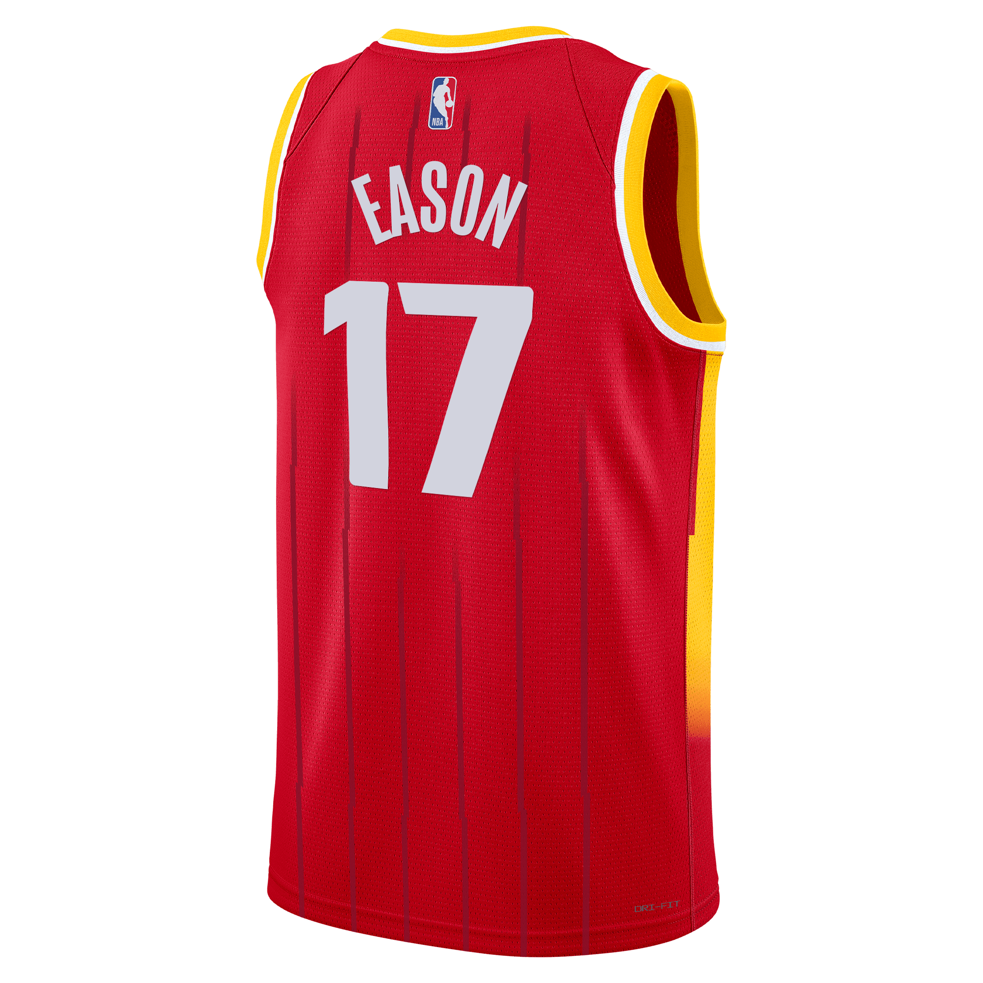 Men's Houston Rockets Tari Eason Nike Icon Swingman Jersey-2