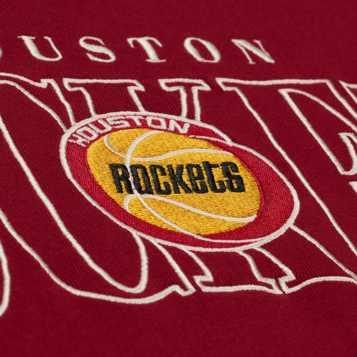 Men's Houston Rockets Mitchell & Ness HWC Heritage Hues Fleece Sweatshirt-3