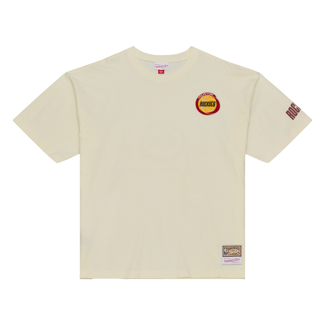 Men's Houston Rockets Mitchell & Ness HWC Heritage Hues Oversized T-Shirt