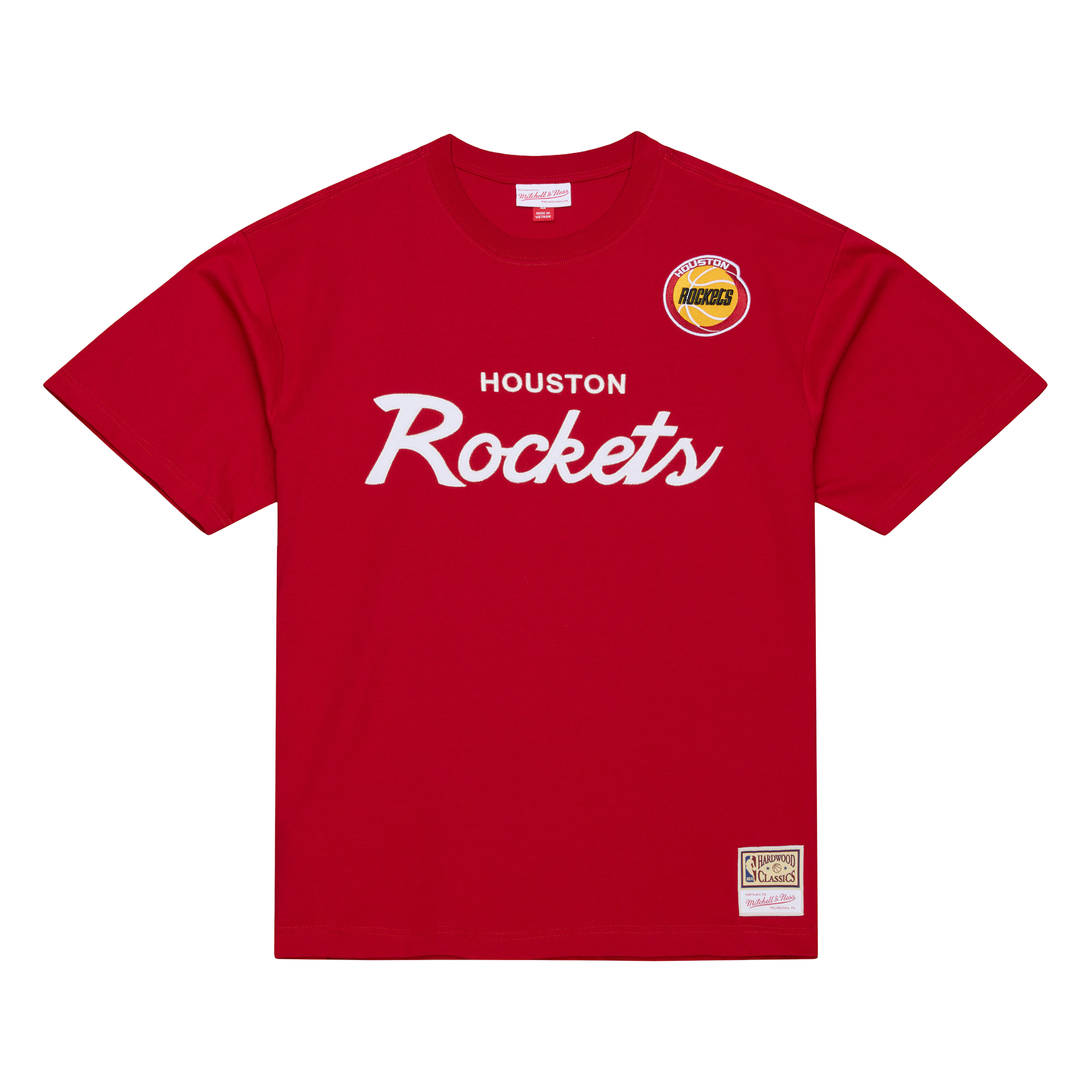 Men's Houston Rockets Mitchell & Ness HWC Head Coach T-Shirt