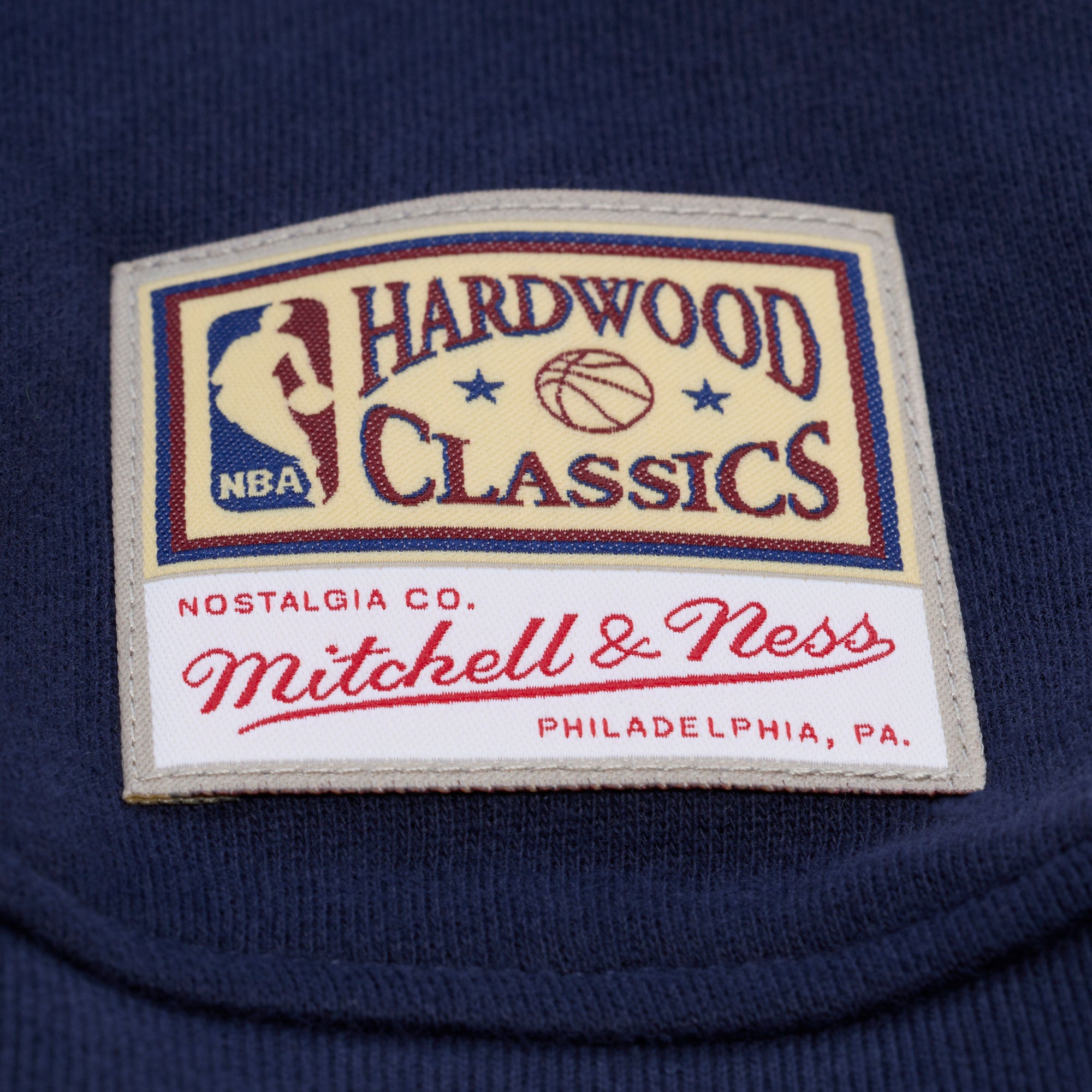 Women's Houston Rockets Mitchell & Ness HWC Script Crewneck Sweatshirt