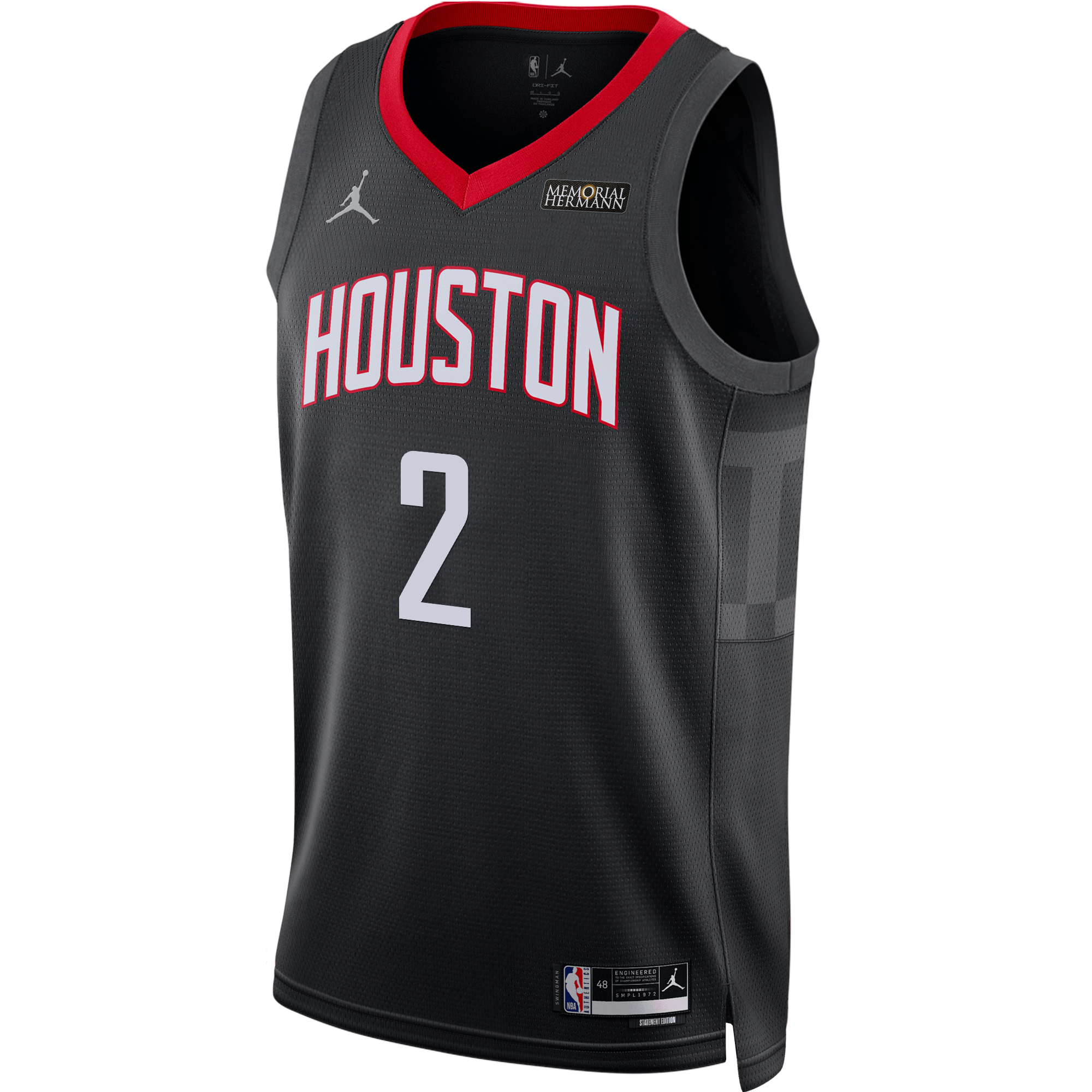 Men's Houston Rockets Jordan Brand Dorian Finney-Smith Statement Edition Swingman Jersey