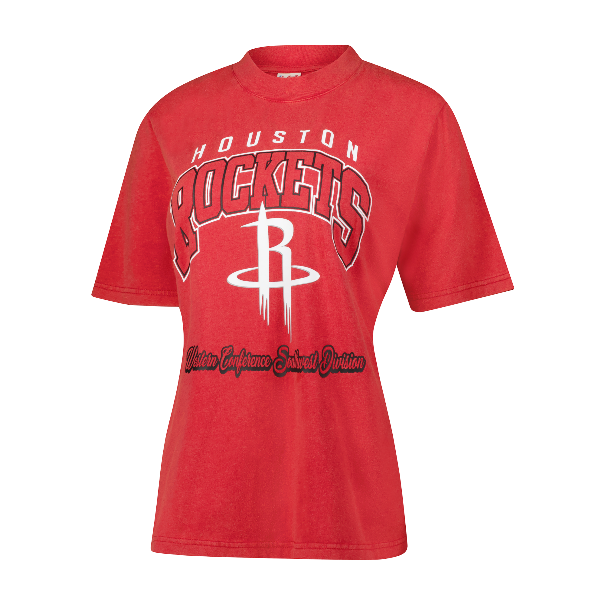 Women's Houston Rockets Ultra Game Dewy Drop Shoulder T-Shirt