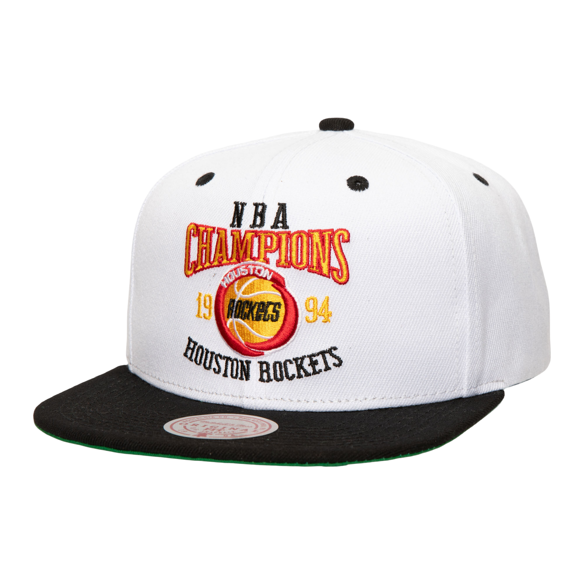 Men's Houston Rockets Mitchell & Ness HWC NBA Champions Adjustable Cap