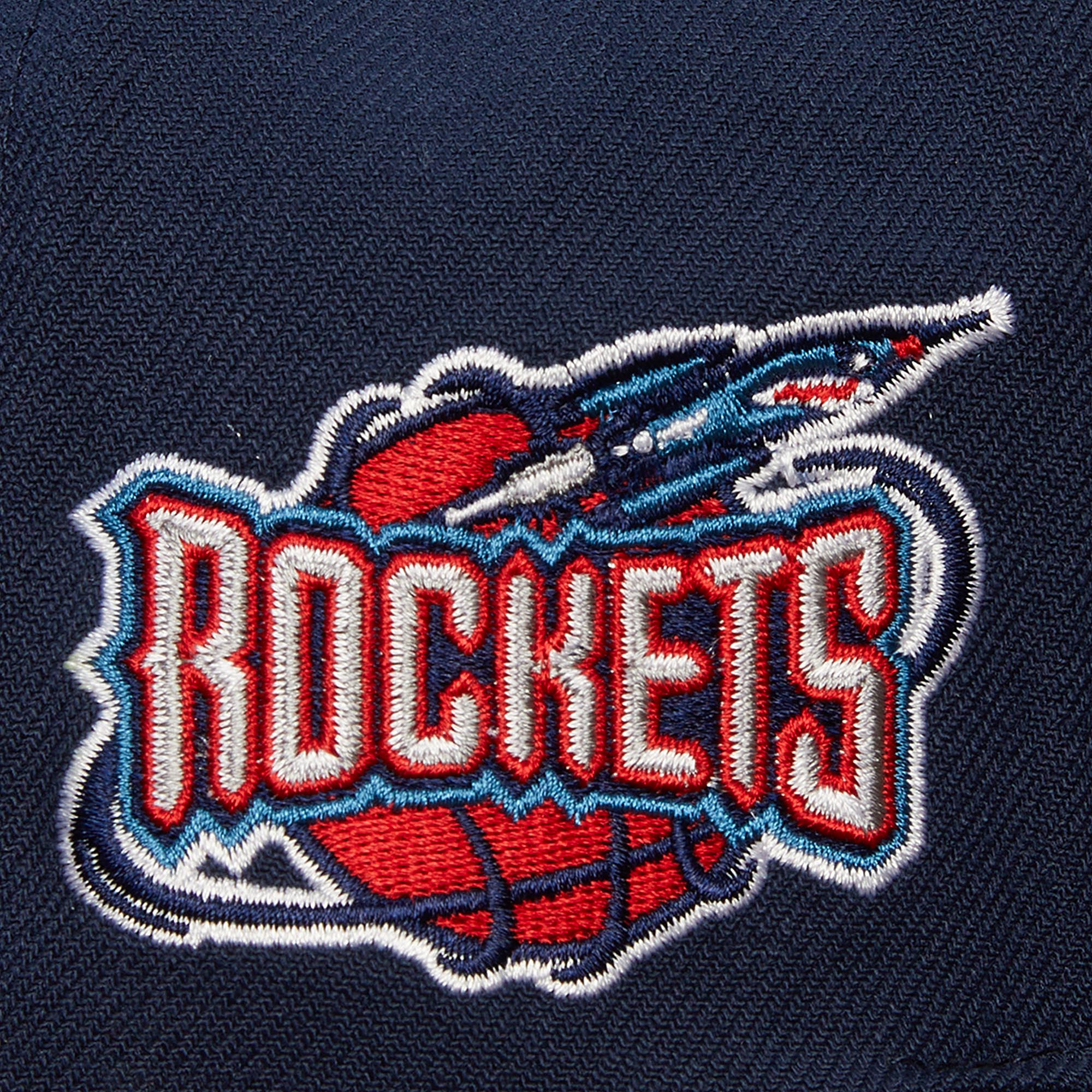 Men's Houston Rockets Mitchell & Ness HWC Team Tagged Adjustable Cap