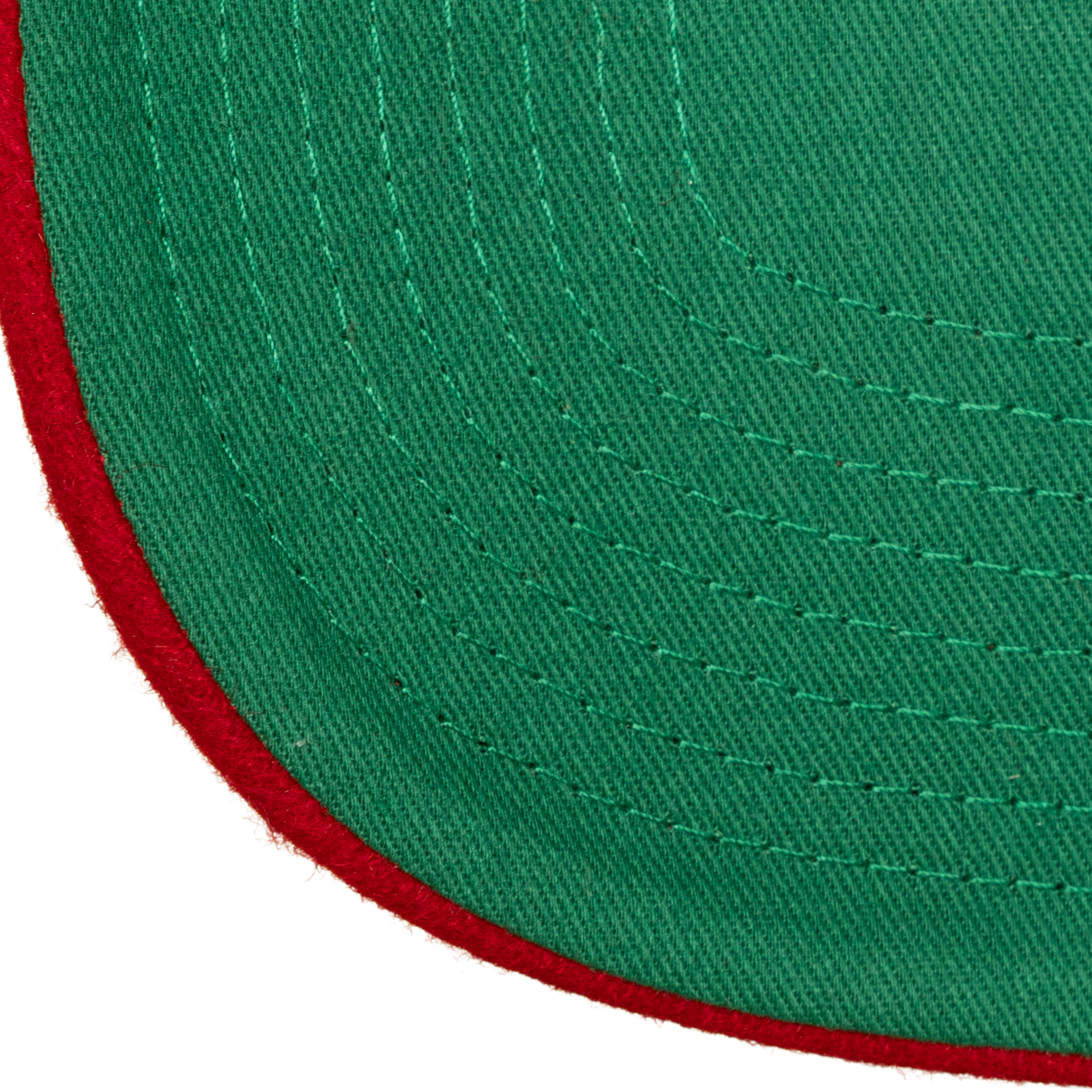 Men's Houston Rockets Mitchell & Ness HWC Retro Roots Stripe Pro Pinch Snapback Hat-6