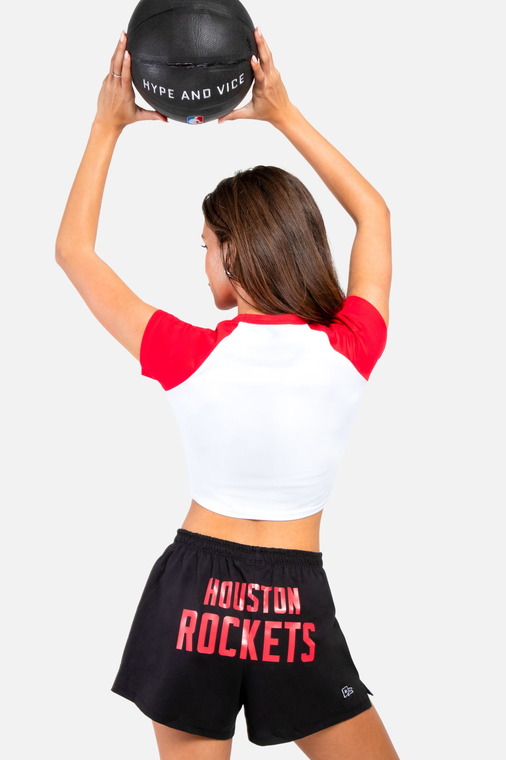 Women's Houston Rockets Hype & Vice Homerun T-Shirt