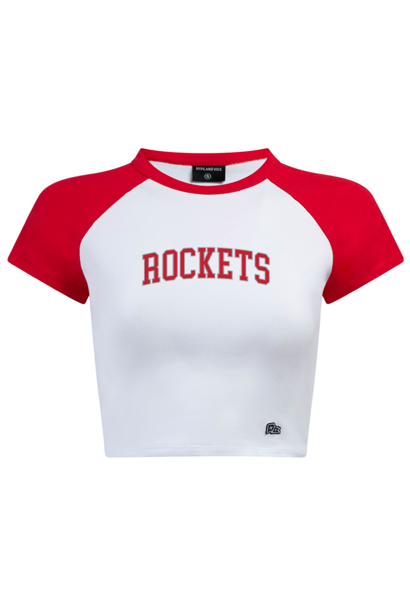 Women's Houston Rockets Hype & Vice Homerun T-Shirt