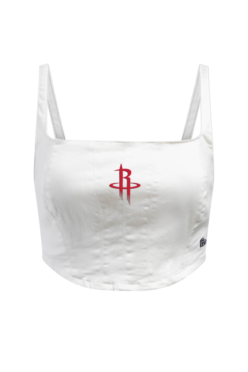 Women's Houston Rockets Hype & Vice Denim Corset