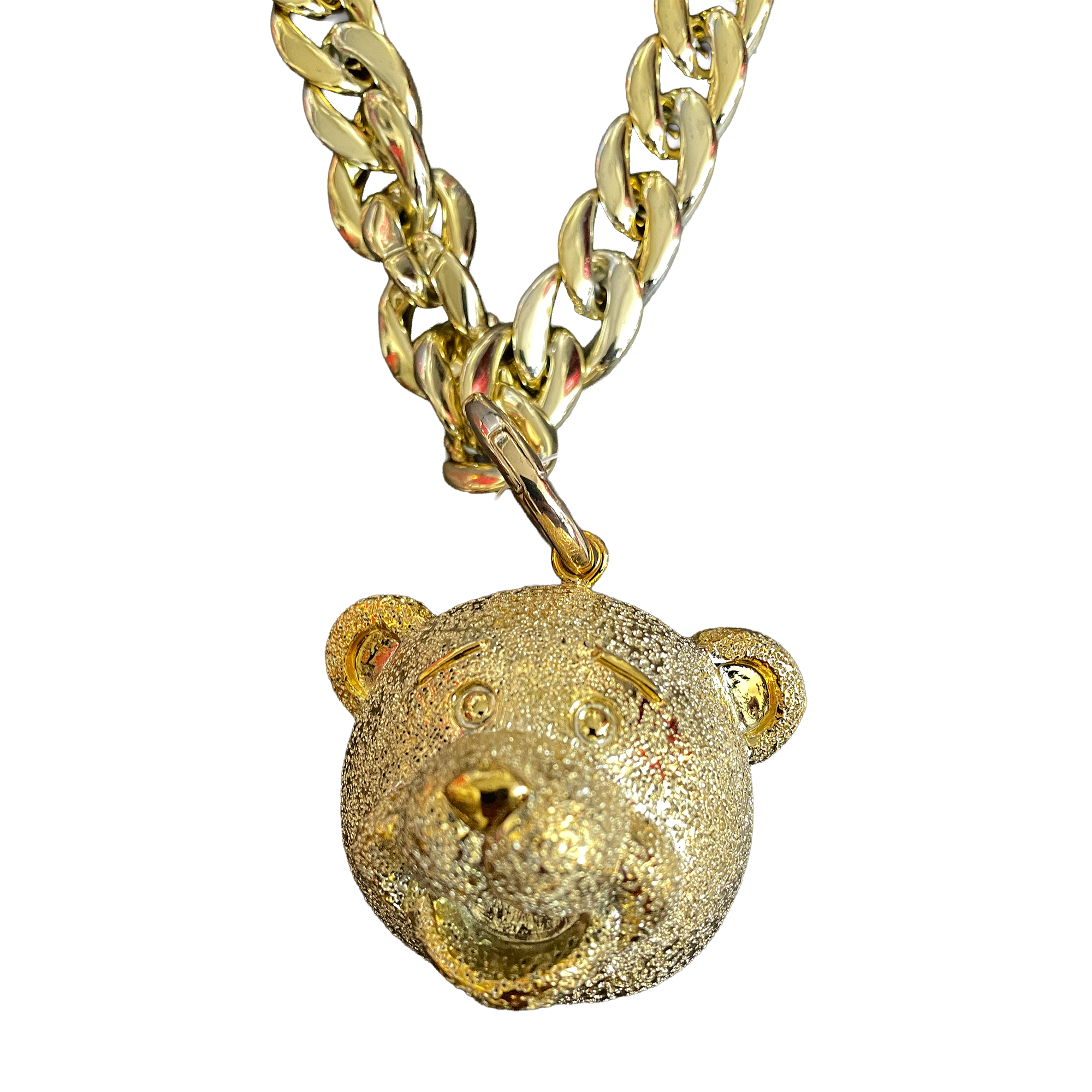 Houston Rockets FoCo Oversized Clutch Gold Chain