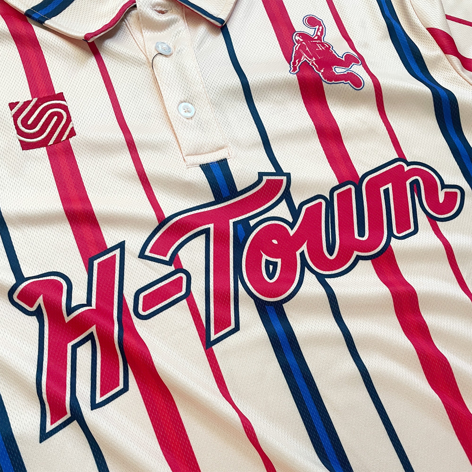 Men's Houston Rockets Summit Collection City Edition Soccer Polo