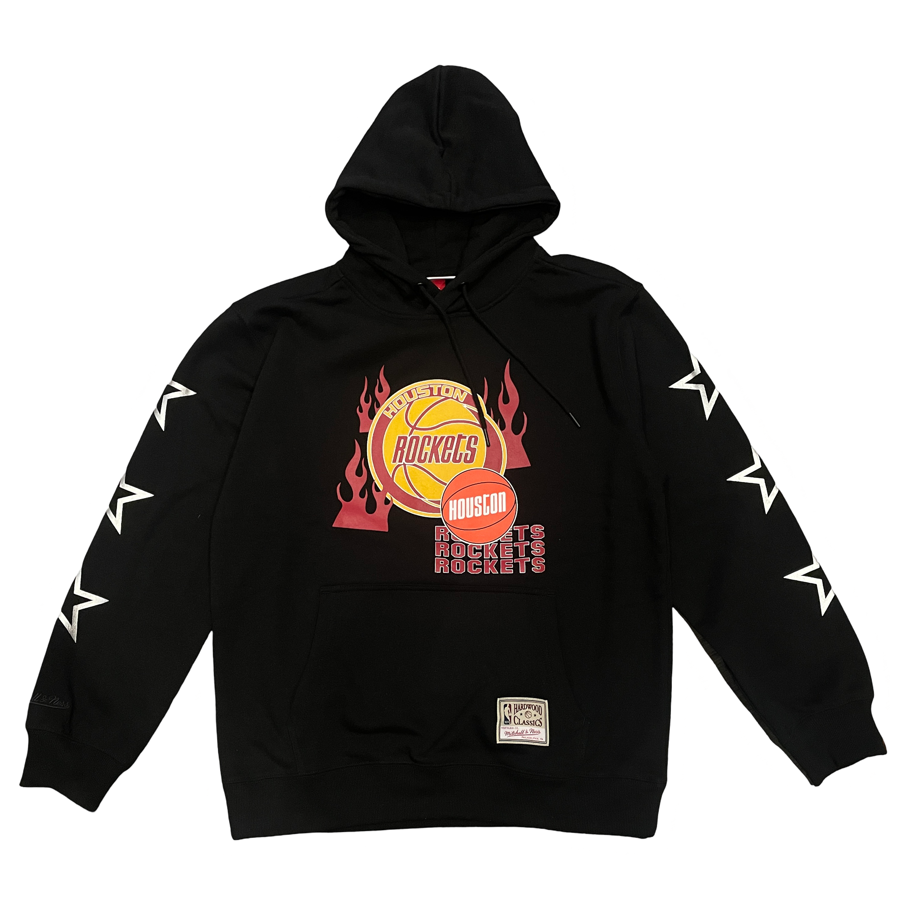 Men's Houston Rockets Mitchell & Ness HWC Oversized Hoodie