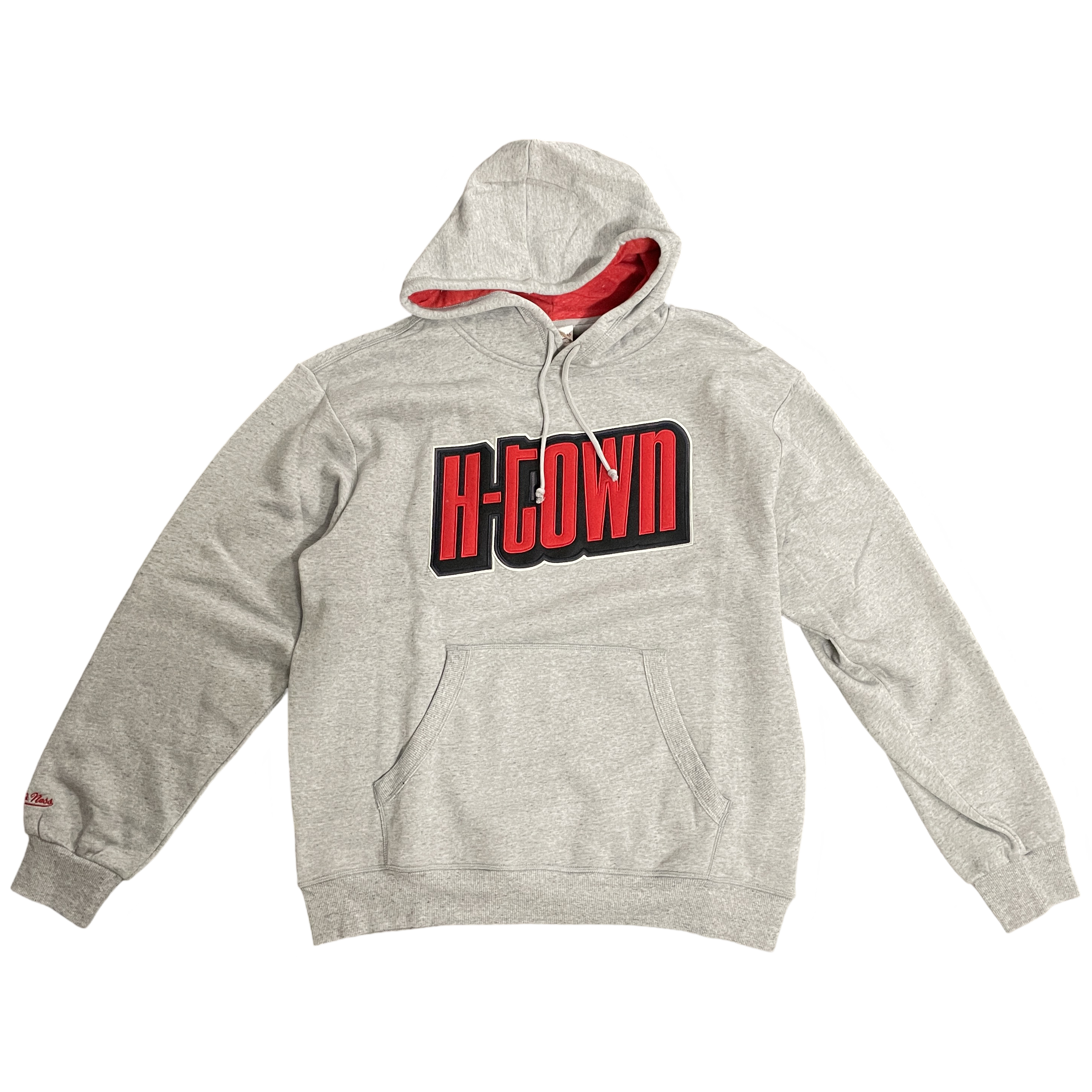 Men's Houston Rockets Mitchell & Ness City Edition Snow Washed Hoodie