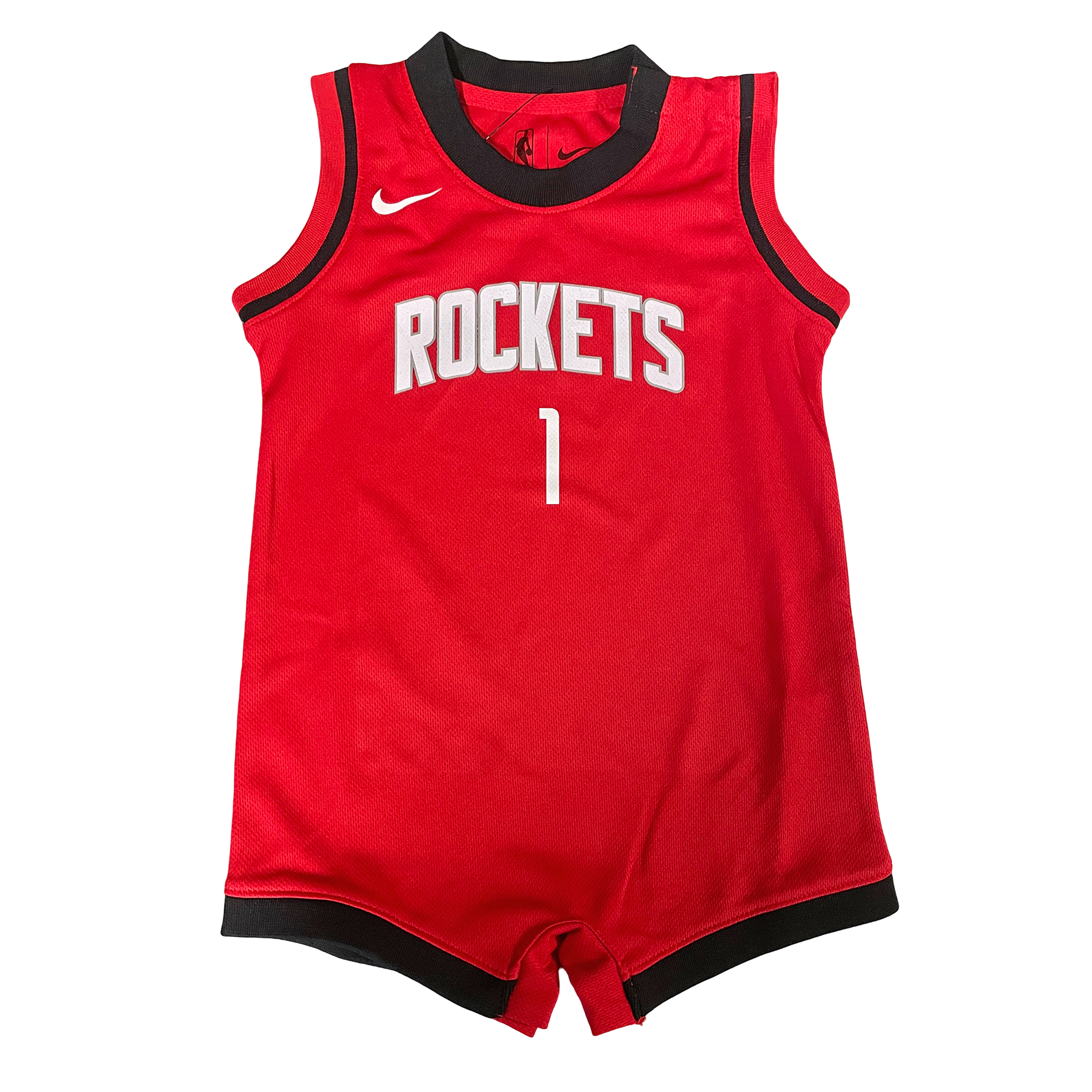 Infant Houston Rockets Nike Amen Thompson Icon Edition Onesie Jersey