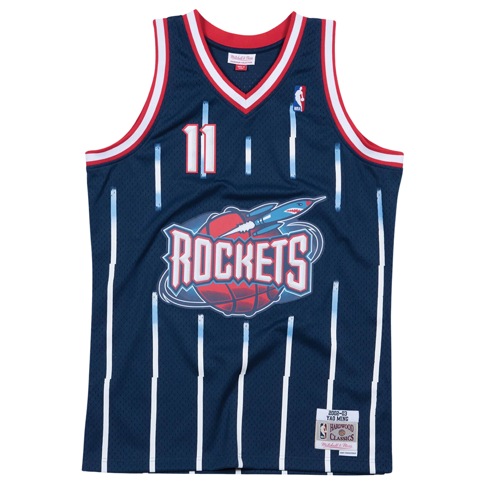 Men's Houston Rockets Mitchell & Ness HWC Yao Ming Swingman Jersey