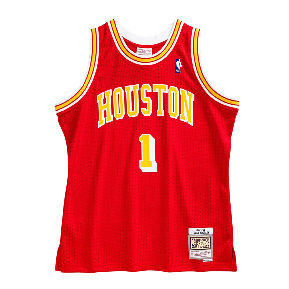 Men's Houston Rockets Mitchell & Ness HWC Tracy McGrady Swingman Jersey