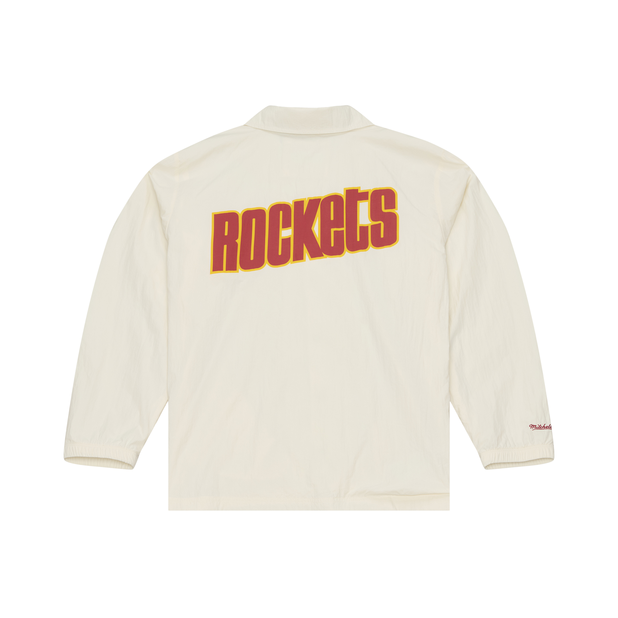 Men's Houston Rockets Mitchell & Ness HWC Retro Roots Coaches Full-Snap Jacket-2