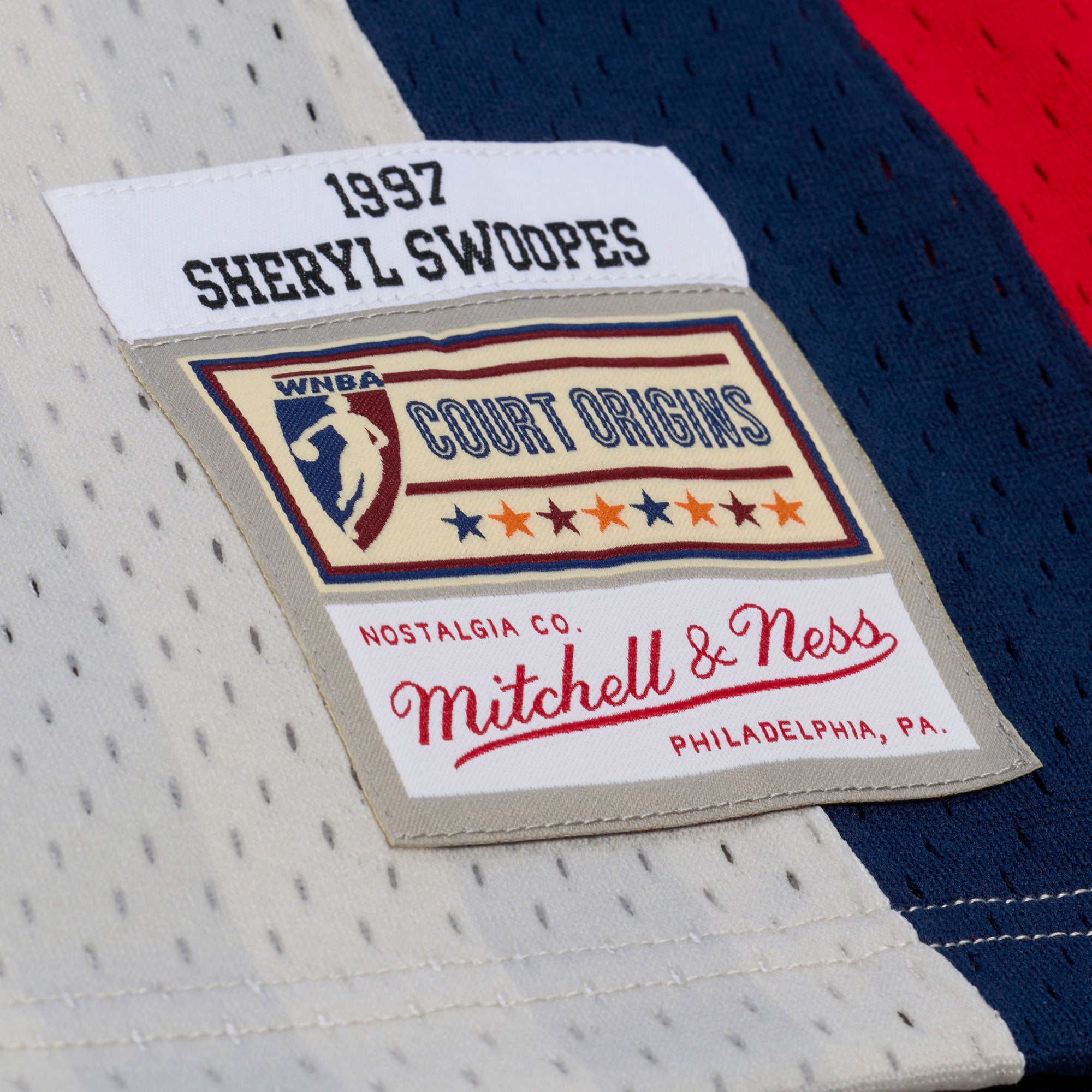 Houston Comets Mitchell & Ness HWC Sheryl Swoopes 1997 Swingman Jersey