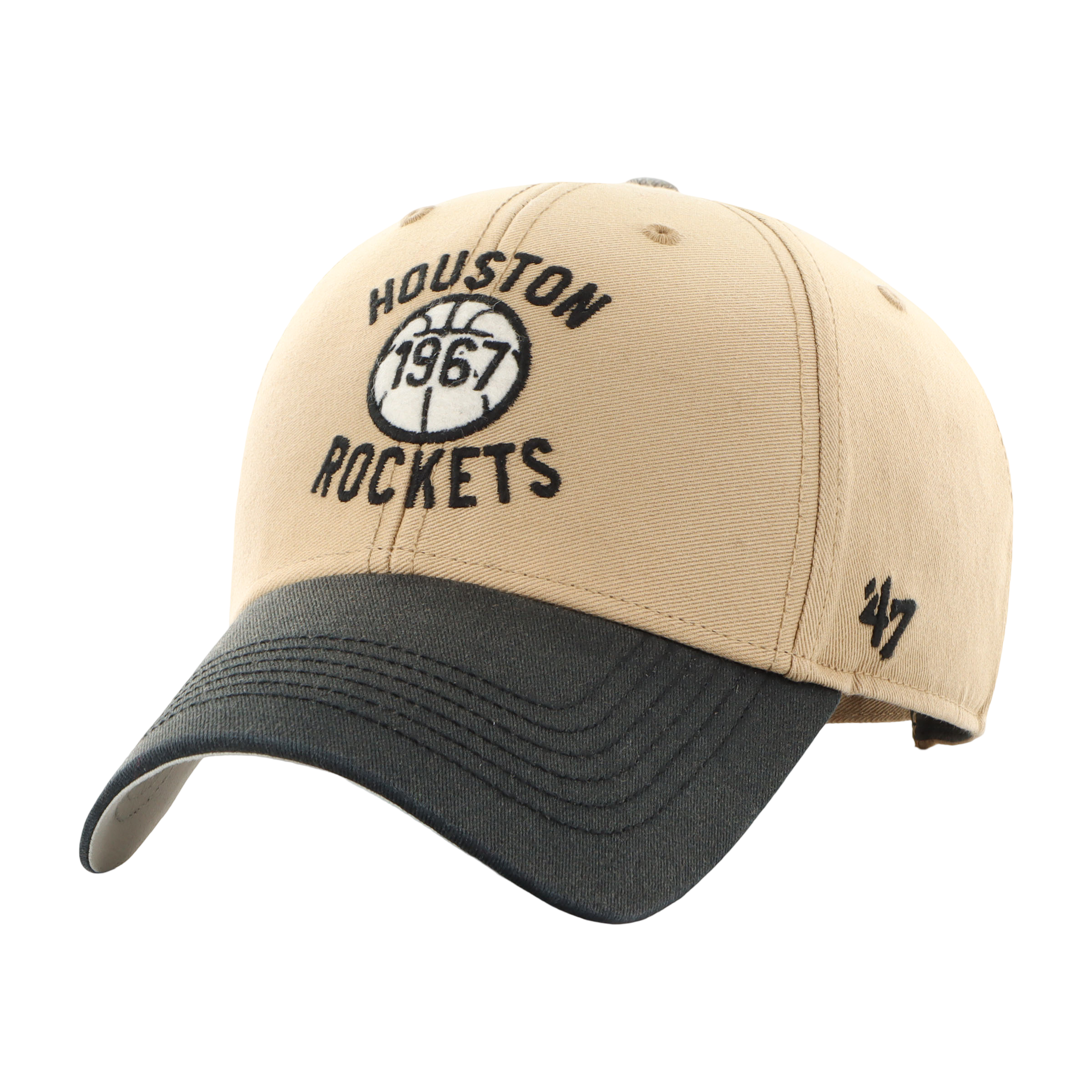 Men's Houston Rockets '47 Dusted Abilene MVP Adjustable Cap