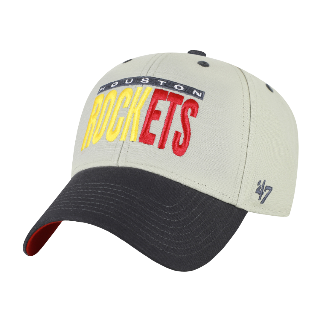 Men's Houston Rockets '47 Half Text Block MVP Adjustable Cap