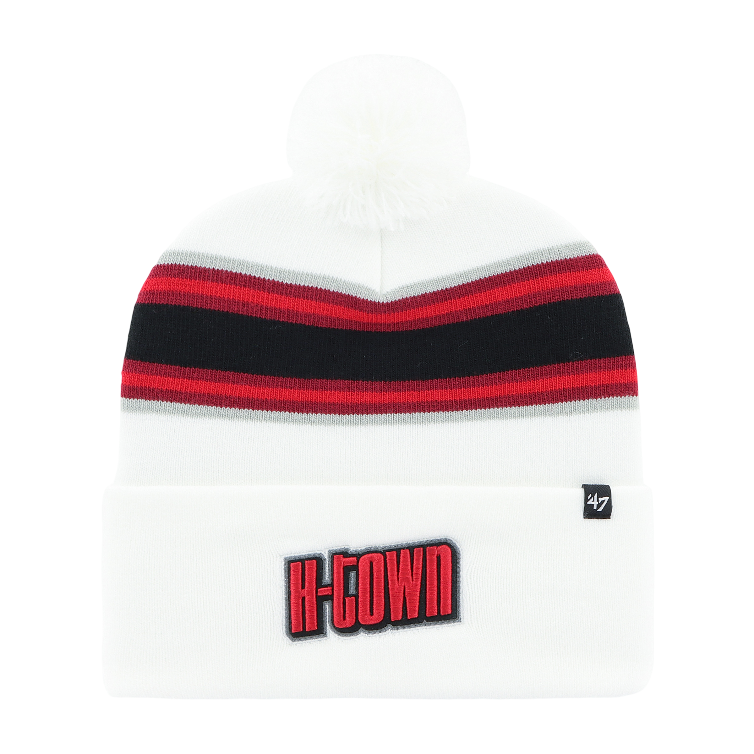 Men's Houston Rockets '47 City Edition H-Town Pom Knit Beanie