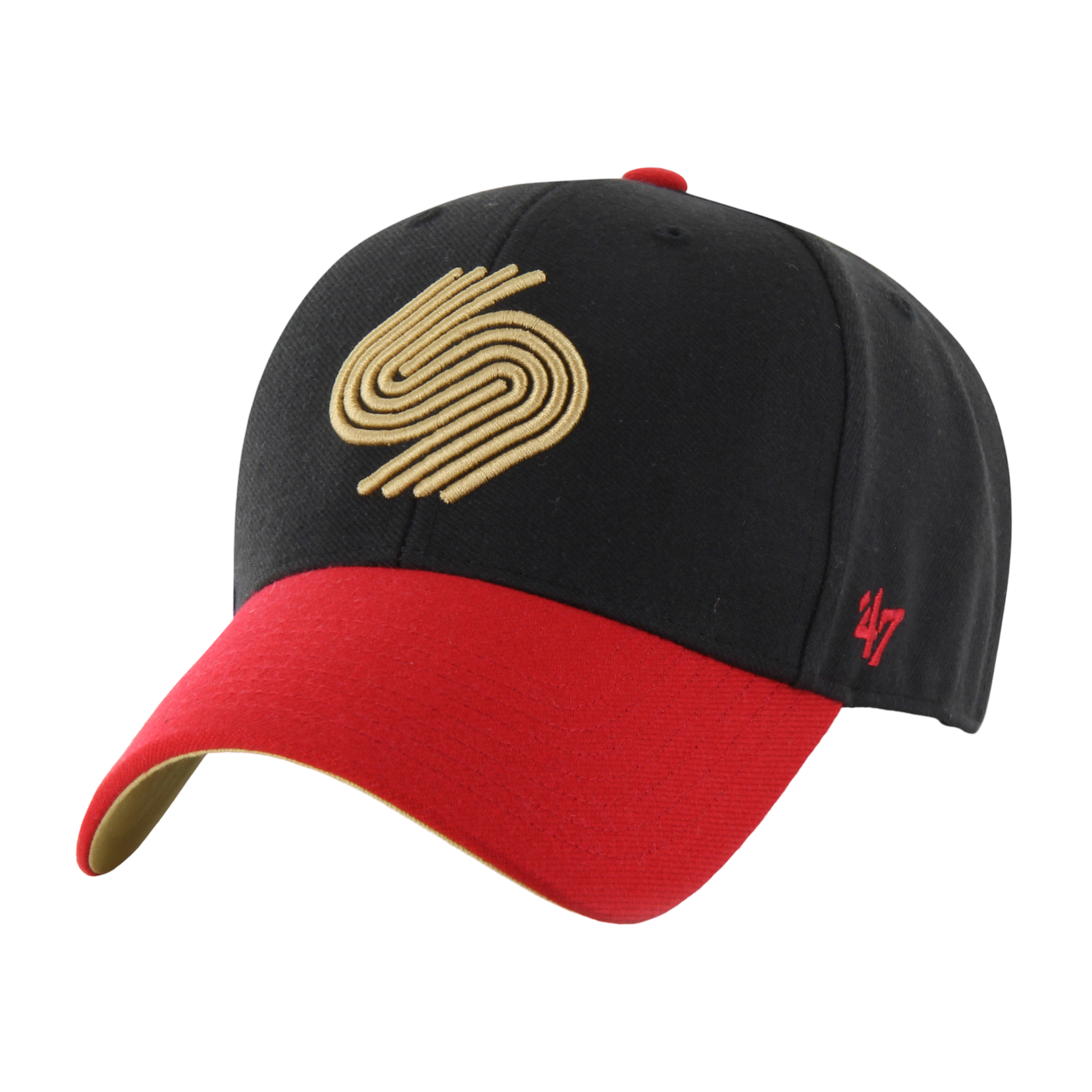 Men's Houston Rockets '47 City Edition Summit Logo MVP Adjustable Cap