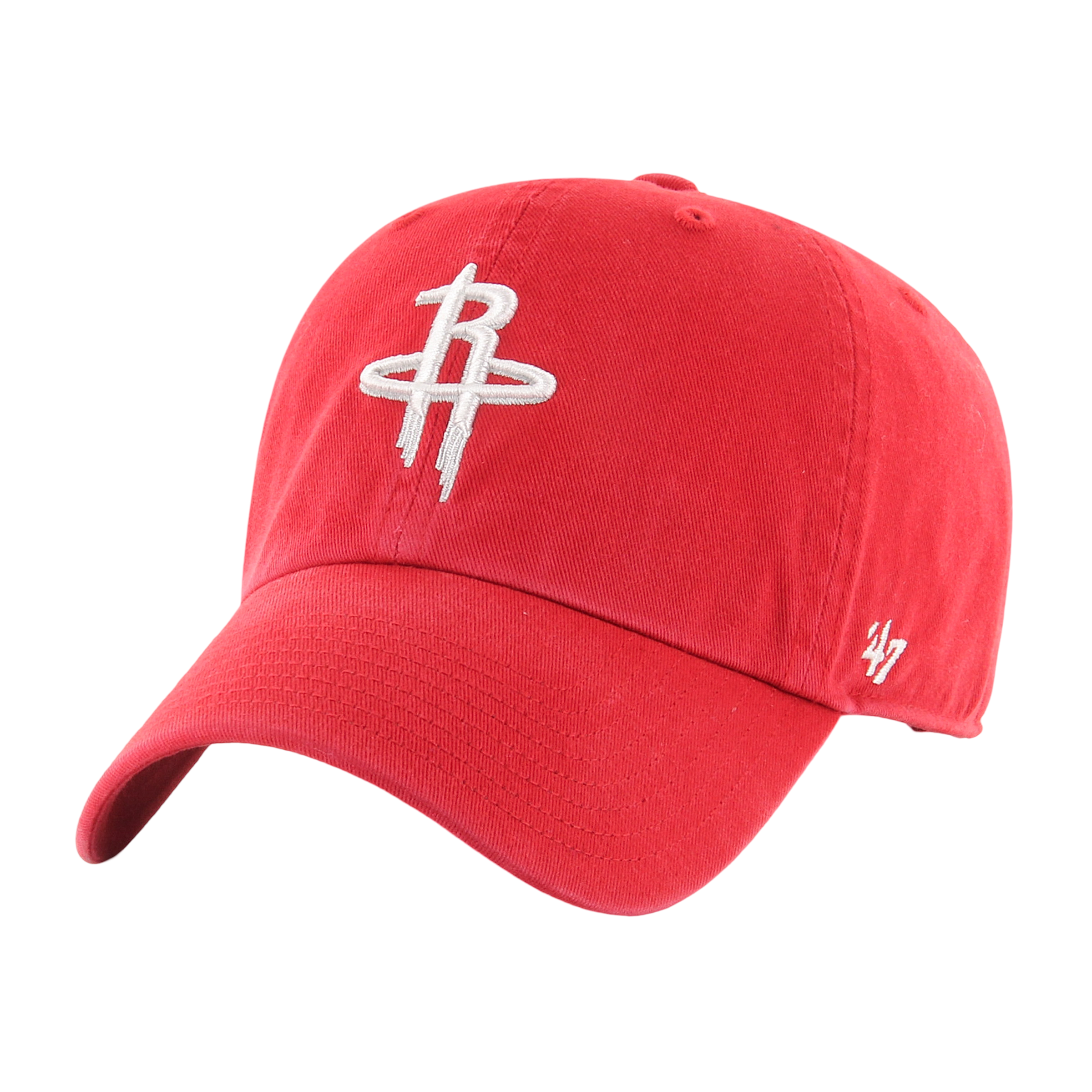 Men's Houston Rockets '47 Red Clean Up Adjustable Cap