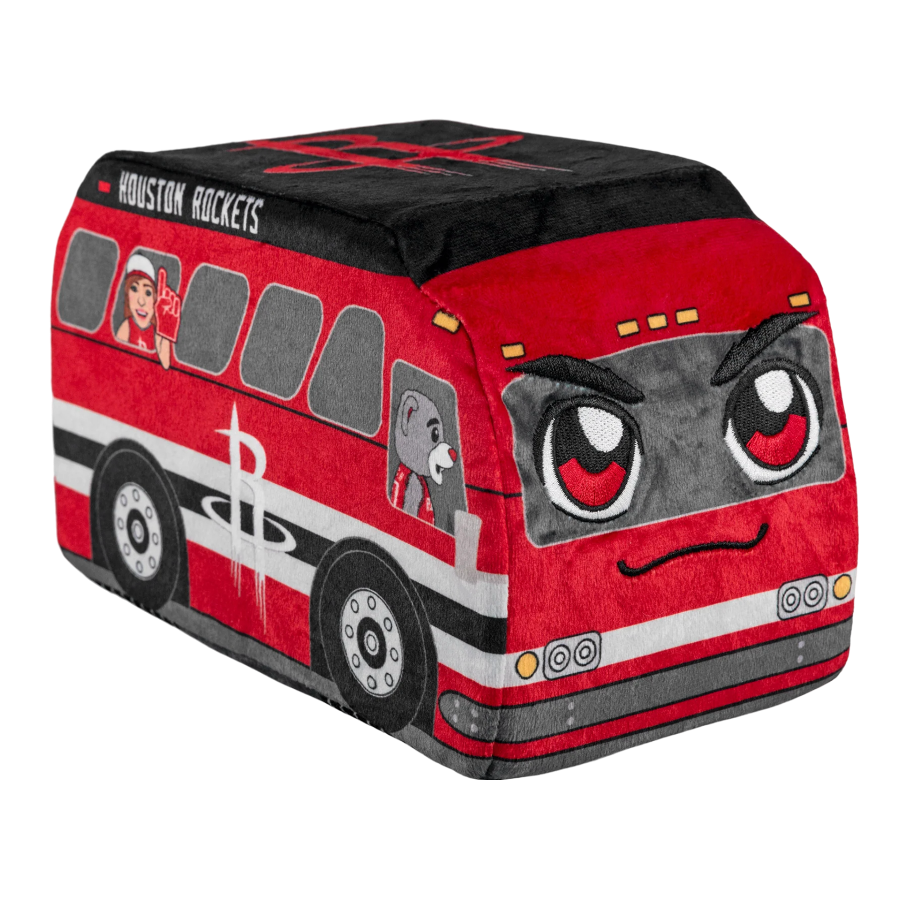 Houston Rockets Uncanny Brands Team Bus 8" Kuricha Plush