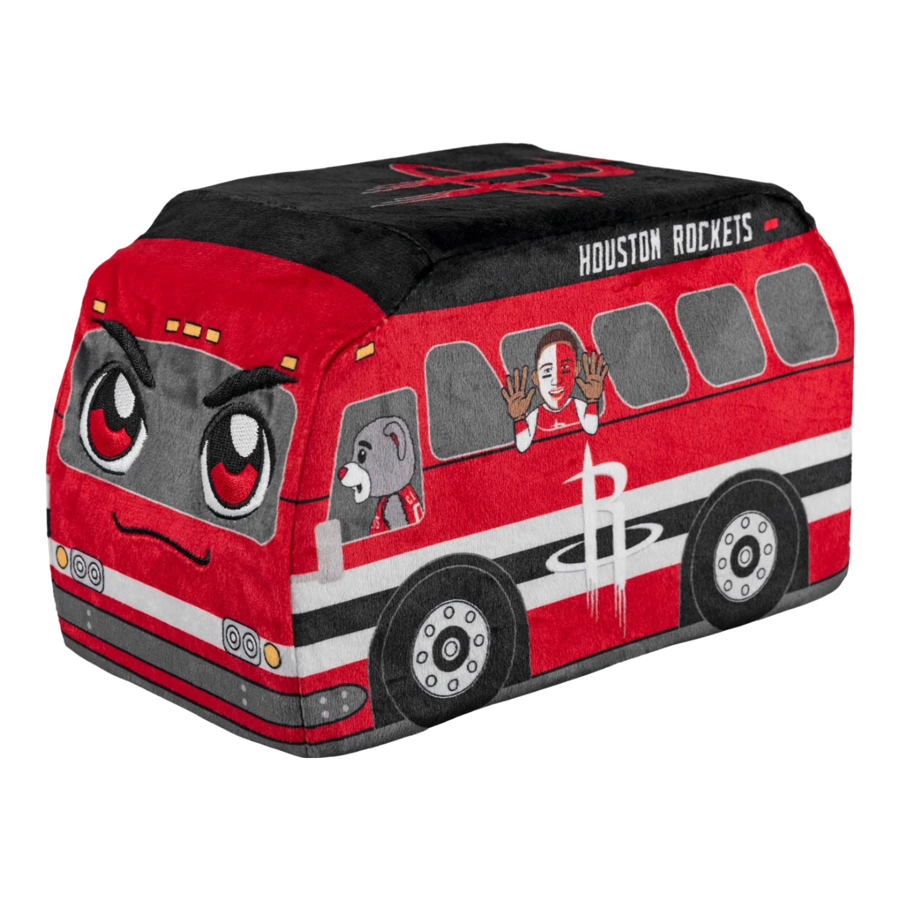 Houston Rockets Uncanny Brands Team Bus 8" Kuricha Plush