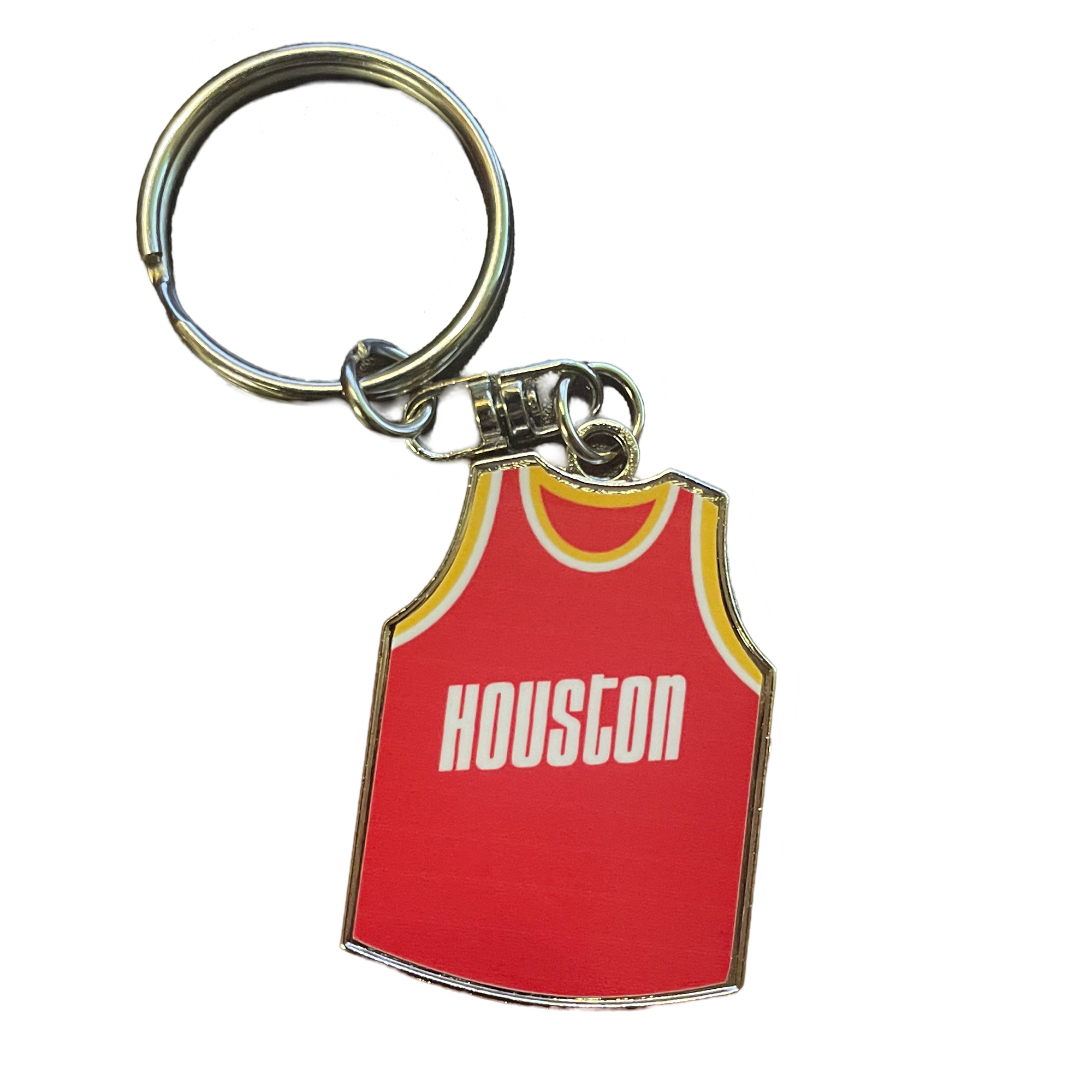 Houston Rockets Aminco HWC 2-Sided Jersey Keychain